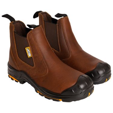 Click Here To Enlarge This Photo Of JCB Dealer Brown Boot