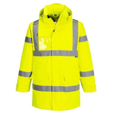 Click Here To Enlarge This Photo Of Hi-Vis Extreme Rain Jacket 3L (S599)