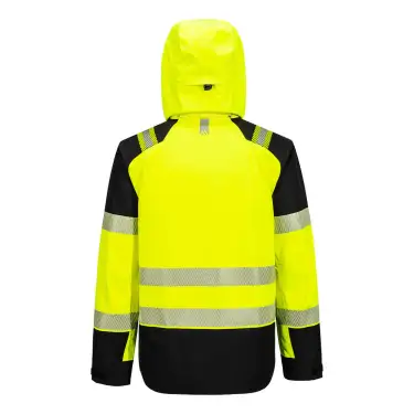 Click Here To Enlarge This Photo Of PW3 Hi-Vis Overhead Rain Jacket 3L &lpar;T161&rpar;