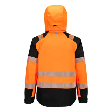 Click Here To Enlarge This Photo Of PW3 Hi-Vis Overhead Rain Jacket 3L &lpar;T161&rpar;