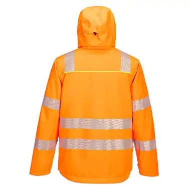 Click Here To Enlarge This Photo Of DX4 Hi-Vis Rain Jacket &lpar;dx462&rpar;