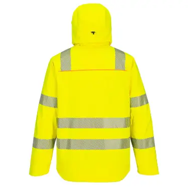 Click Here To Enlarge This Photo Of DX4 Hi-Vis Rain Jacket &lpar;dx462&rpar;