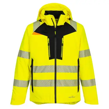 Click Here To Enlarge This Photo Of DX4 Hi-Vis Rain Jacket &lpar;dx462&rpar;