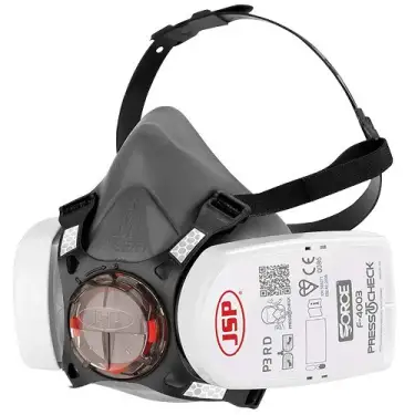 Click Here To Enlarge This Photo Of Force 8 Half-Mask with PressToCheck P3 Filters