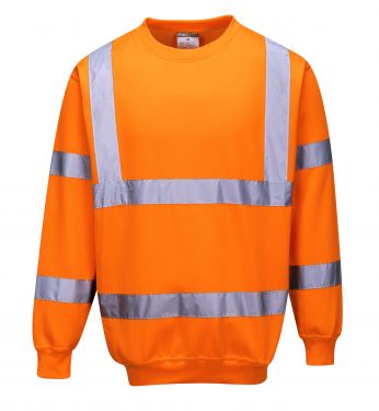 Click Here To Enlarge This Photo Of Hi-Vis Sweatshirt (B303)