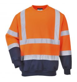 Hi-Vis Two Tone Sweatshirt (B306)