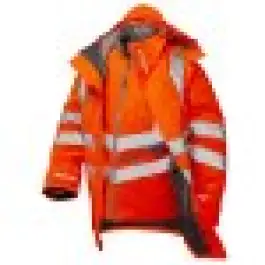 PULSAR Protect 7-in-1 Storm Coat Orange - Recycled Content