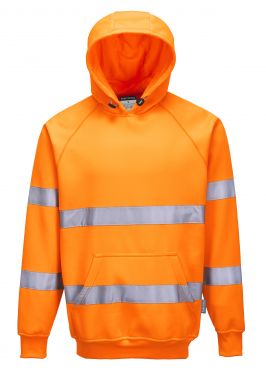 Click Here To Enlarge This Photo Of Hi-Vis Hooded Sweatshirt (B304)