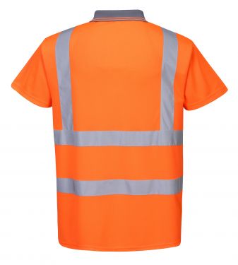 Click Here To Enlarge This Photo Of Hi-Vis Short Sleeve Polo (RT22)