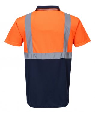 Click Here To Enlarge This Photo Of Two-Tone Polo (S479)