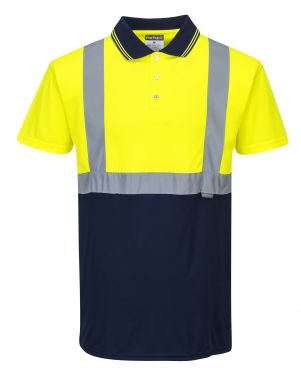 Click Here To Enlarge This Photo Of Two-Tone Polo (S479)