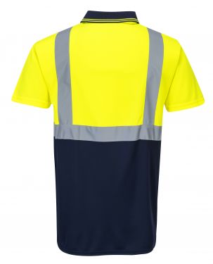 Click Here To Enlarge This Photo Of Two-Tone Polo (S479)