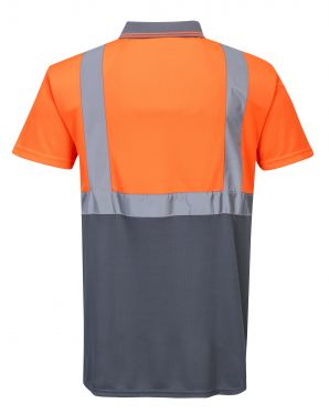 Click Here To Enlarge This Photo Of Two-Tone Polo (S479)