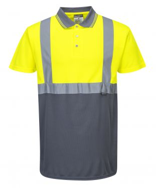 Click Here To Enlarge This Photo Of Two-Tone Polo (S479)