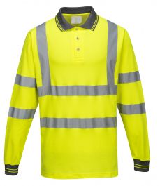 Long Sleeved Cotton Comfort Polo (S271)