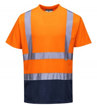 Click Here To Enlarge This Photo Of Two Tone T-Shirt (S378)