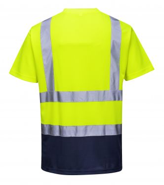 Click Here To Enlarge This Photo Of Two Tone T-Shirt (S378)