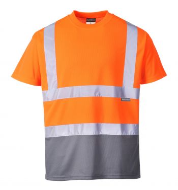 Click Here To Enlarge This Photo Of Two Tone T-Shirt (S378)