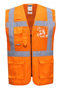 Click Here To Enlarge This Photo Of Madrid Executive Mesh Vest (C496)