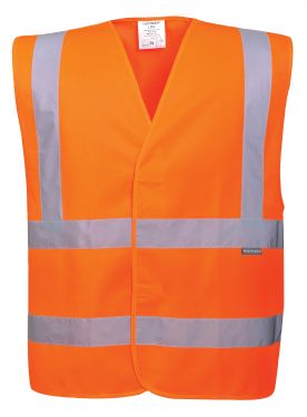Click Here To Enlarge This Photo Of Hi-Vis Two Band & Brace Vest (C470)