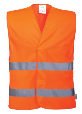 Click Here To Enlarge This Photo Of Hi-Vis Two Band Vest (C474)