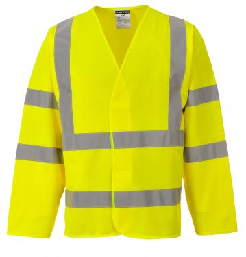 Click Here To Enlarge This Photo Of Hi-Vis Two Band & Brace Jacket (C473)