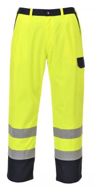 Click Here To Enlarge This Photo Of Hi-Vis Bizflame Pro Trousers (FR92)