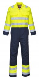 Hi-Vis Anti-Static Bizflame Pro Coverall (BIZ7)