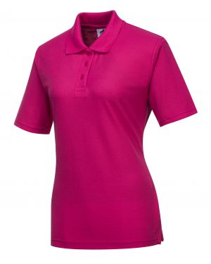 Click Here To Enlarge This Photo Of Ladies Polo Shirt - Naples (B209)