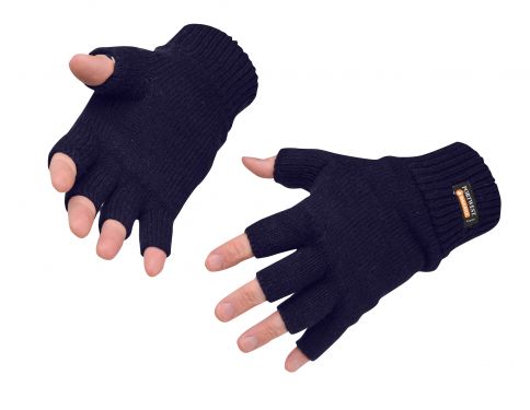 Click Here To Enlarge This Photo Of Fingerless Glove - Fingerless Knit Insulatex Glove (GL14)