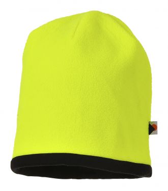 Click Here To Enlarge This Photo Of Reversible Hi-Vis Beanie Hat (HA14)