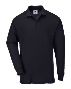 Click Here To Enlarge This Photo Of Long Sleeved Polo Shirt - Genoa (B212)