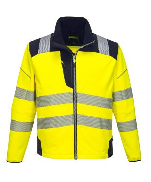 Click Here To Enlarge This Photo Of PW3 Hi-Vis Softshell Jacket (T402 )