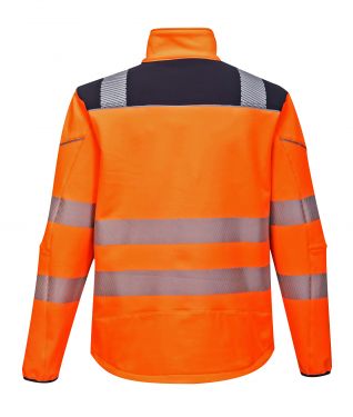 Click Here To Enlarge This Photo Of PW3 Hi-Vis Softshell Jacket (T402 )
