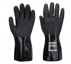 ESD PVC Chemical Gauntlet (A882)