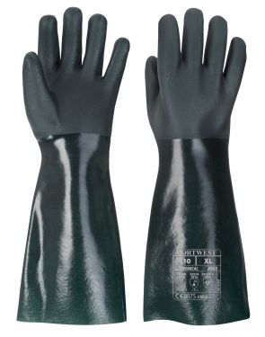 Click Here To Enlarge This Photo Of Double Dipped PVC Gauntlet (A845)