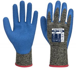 Aramid HR Cut Latex Glove (A611)