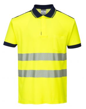 Click Here To Enlarge This Photo Of PW3 Hi-Vis Polo Shirt (T180)