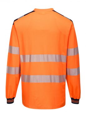 Click Here To Enlarge This Photo Of PW3 Hi-vis T-shirt L/S (T185)