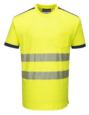 Click Here To Enlarge This Photo Of PW3 Hi-Vis T-Shirt (T181)