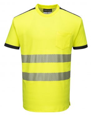 Click Here To Enlarge This Photo Of PW3 Hi-Vis T-Shirt (T181)