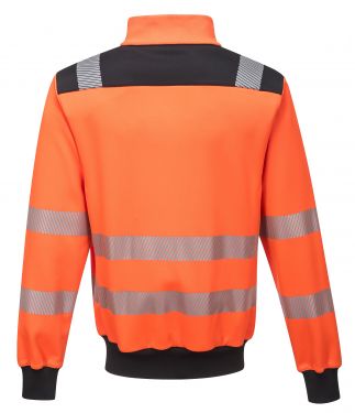 Click Here To Enlarge This Photo Of PW3 Hi-Vis Sweatshirt (PW370)