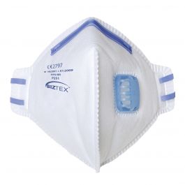 Face Mask - FFP2 Valved Fold Flat Respirator (P251)