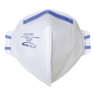 Click Here To Enlarge This Photo Of Face Mask - FFP2 Fold Flat Respirator (P250)