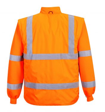Click Here To Enlarge This Photo Of Portwest Hi-Vis 7-in-1 Traffic Jacket RIS (RT27)