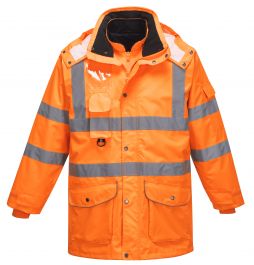 Portwest Hi-Vis 7-in-1 Traffic Jacket RIS (RT27)