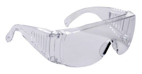 Click Here To Enlarge This Photo Of Portwest Safety Glasses - Visitor Safety Spectacle (PW30)