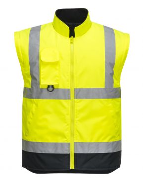 Click Here To Enlarge This Photo Of Portwest Hi-Vis 7-in-1 Contrast Traffic Jacket (S426)