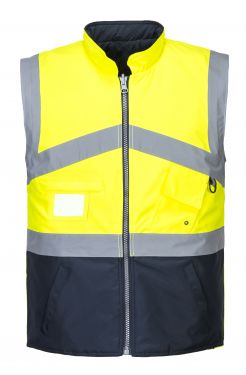 Click Here To Enlarge This Photo Of Portwest Hi-Vis 2-Tone Jacket - Reversible (S769)