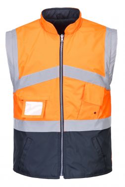 Click Here To Enlarge This Photo Of Portwest Hi-Vis 2-Tone Jacket - Reversible (S769)